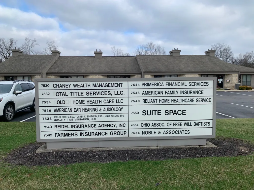 American Ear Reynoldsburg office sign